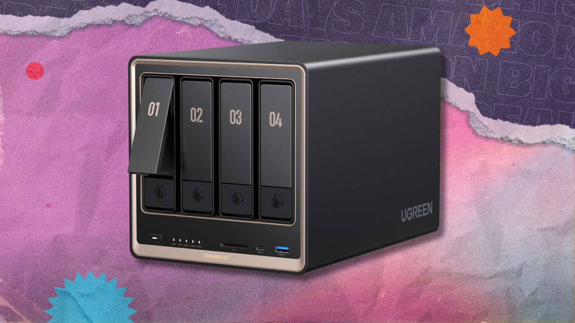 Build your home server with $100 off the UGREEN DXP4800 GT 4-Bay NAS